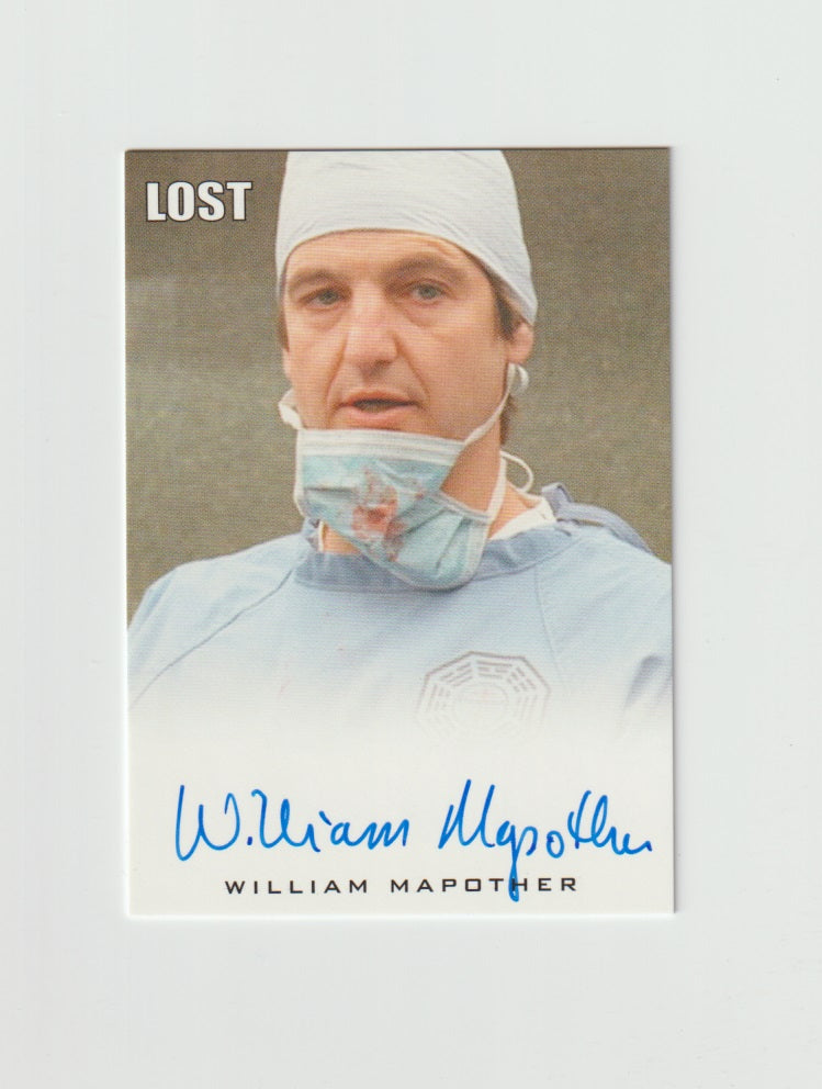 2010 Lost Seasons 1-5 Autographs William Mapother as Ethan Rom