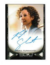 Load image into Gallery viewer, 2010 Stargate Universe S1 Reiko Aylesworth as Sharon Autograph
