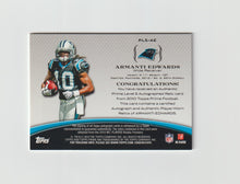 Load image into Gallery viewer, 2010 Topps Prime Autographed Relics Level 5 #PLS-AE Armanti Edwards
