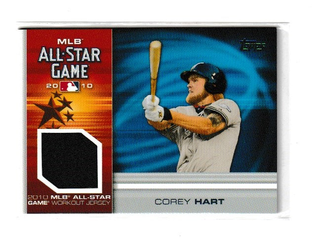 2010 Topps Update All Star Stitches #AS-CH Corey Hart