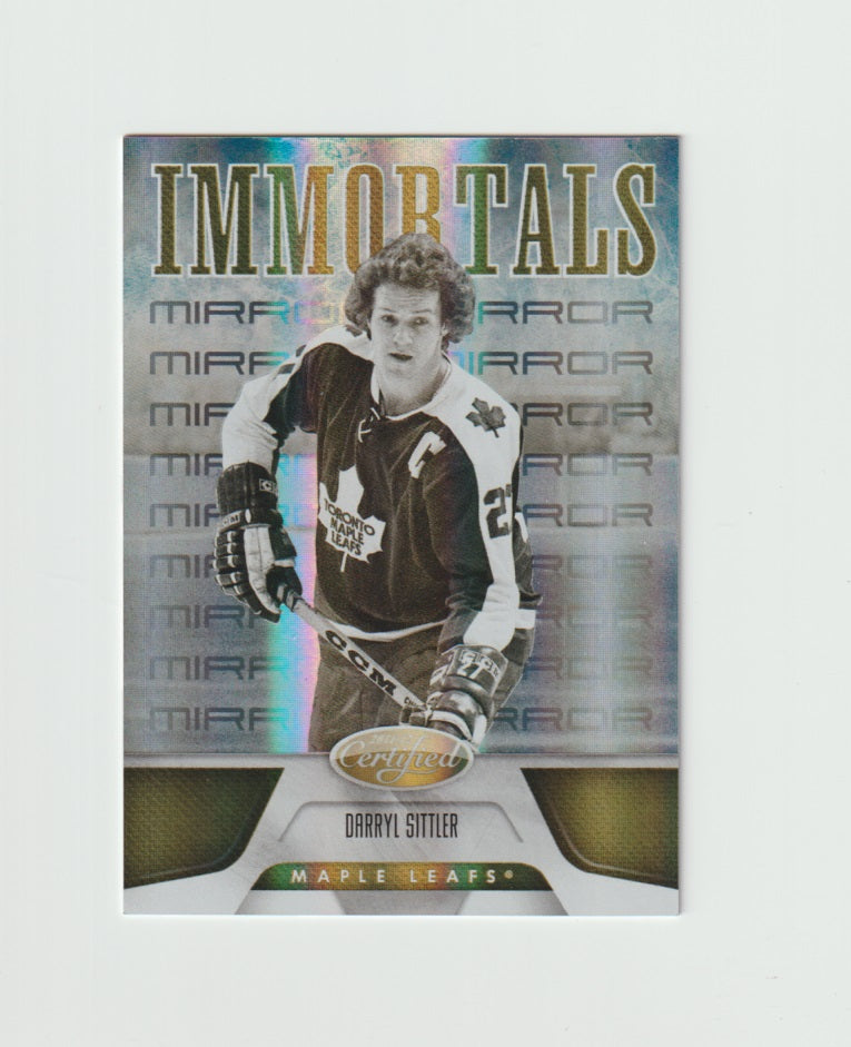 2011-12 Certified Mirror Gold #160 Darryl Sittler