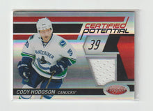 Load image into Gallery viewer, 2011-12 Certified Potential Materials #7 Cody Hodgson
