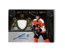 Load image into Gallery viewer, 2011-12 Crown Royale All The KIngs Men Materials Autographs #33 James van Riemsdyk
