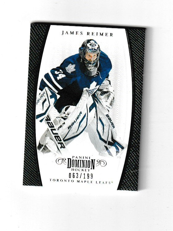 2011-12 Dominion #4 James Reimer