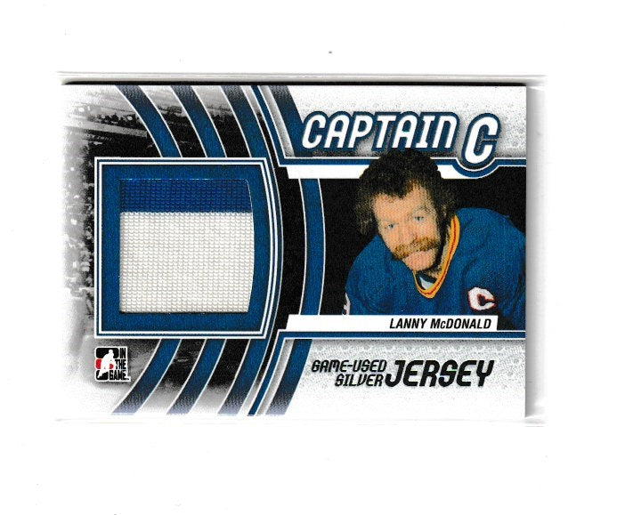 2011-12 ITG Captain-C Jerseys Silver #M-31 Lanny McDonald