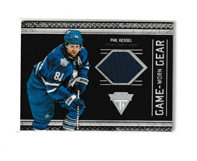 2011-12 Panini Titanium Game Worn Gear #28 Phil Kessel