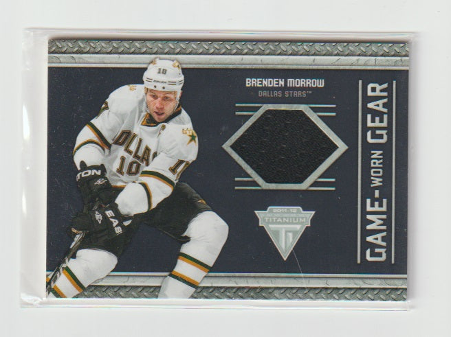 2011-12 Panini Titanium Game Worn Gear #84 Brenden Morrow
