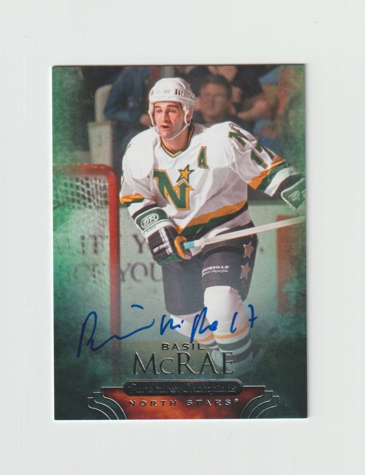 2011-12 Parkhurst Champions Autographs #88 Basil McRae