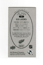 Load image into Gallery viewer, 2011-12 Parkhurst Champions Mini Green Back #35 Igor Larionov
