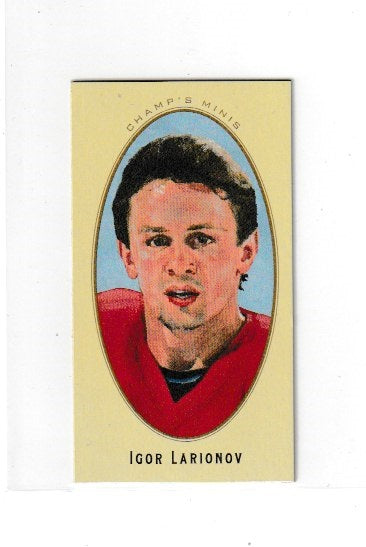 2011-12 Parkhurst Champions Mini Green Back #35 Igor Larionov