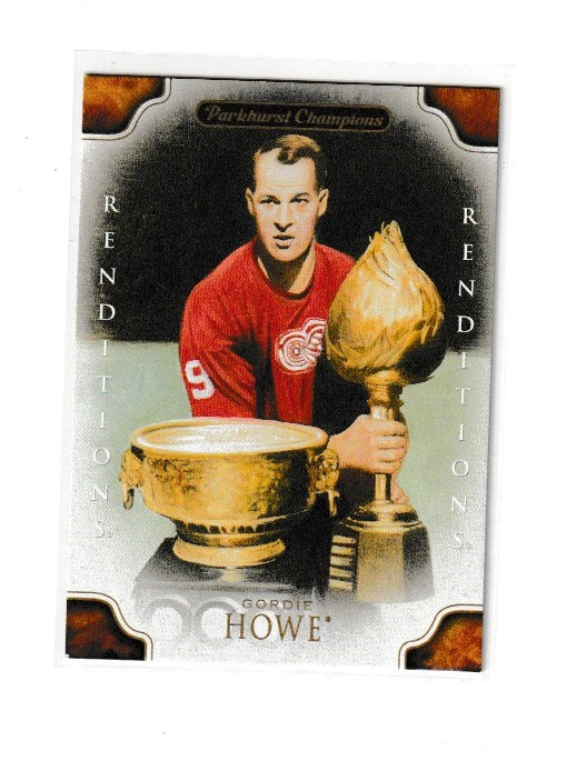 2011-12 Parkhurst Champions Renditions #133 Gordie Howe