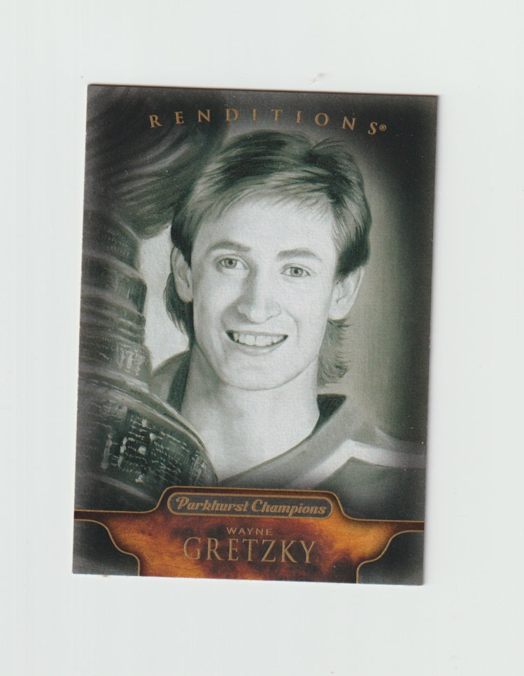 2011-12 Parkhurst Champions Renditions #160 Wayne Gretzky