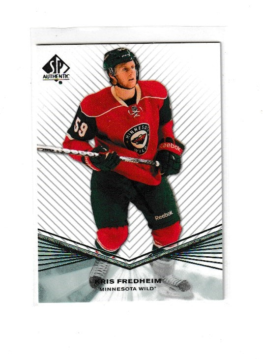 2011-12 SP Authentic Rookie Extended #R42 Kris Fredheim