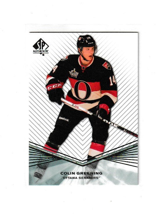 2011-12 SP Authentic Rookie Extended #R67 Colin Greening