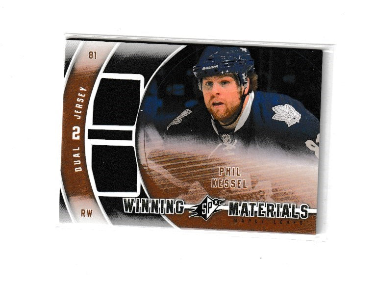 2011-12 SPx Winning Materials #WM-KE Phil Kessel