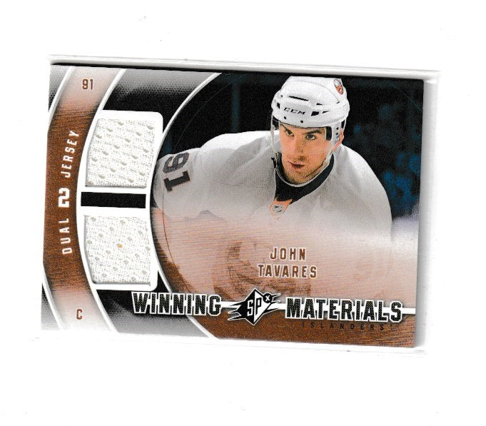 2011-12 SPx Winning Materials #WM-TA John Tavares