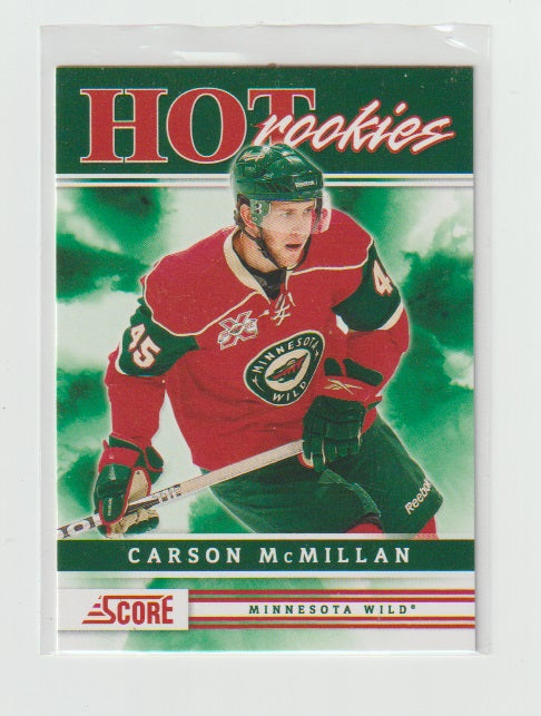 2011-12 Score Hot Rookies #514 Carson McMillan