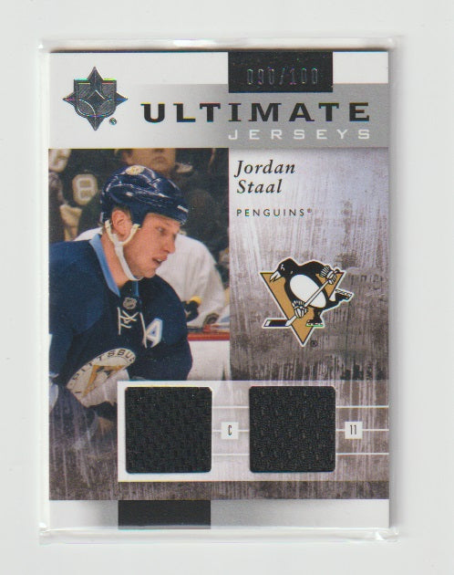 2011-12 Ultimate Collection Ultimate Jerseys #UJ-JS Jordan Staal