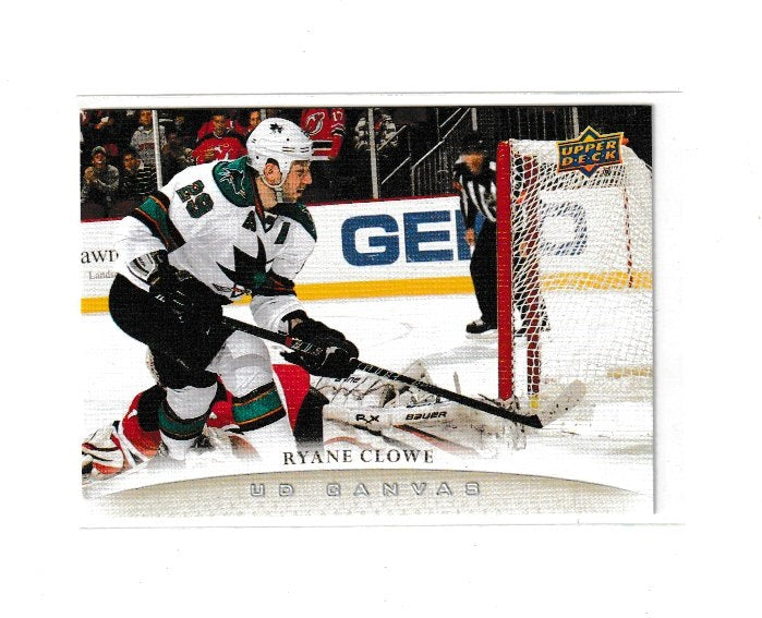 2011-12 Upper Deck Canvas #C190 Ryane Clowe