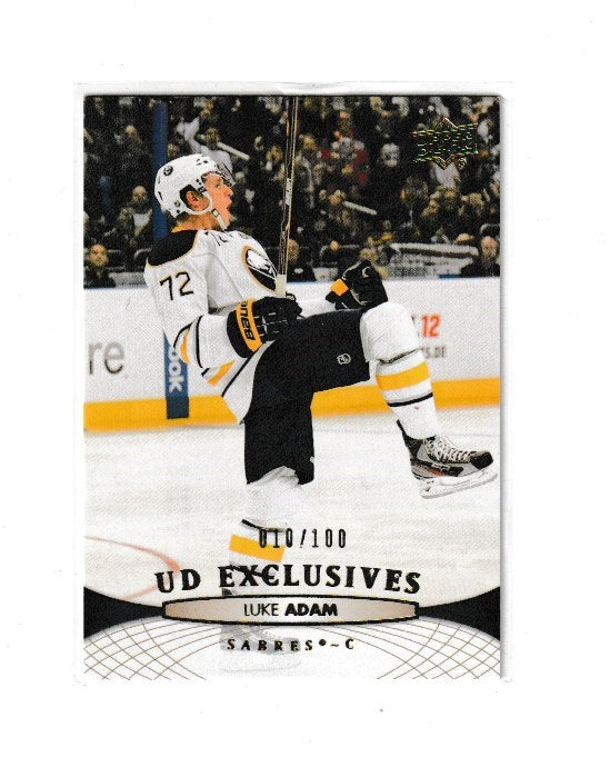 2011-12 Upper Deck Exclusives #431 Luke Adam