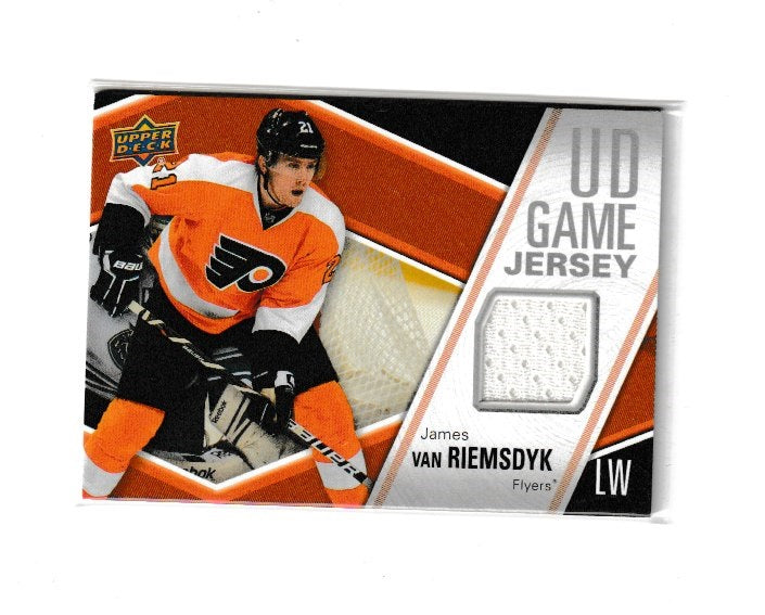 2011-12 Upper Deck Game Jerseys #GJ-VA James van Riemsdyk