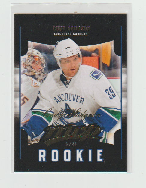 2011-12 Upper Deck MVP Rookie #100 Cody Hodgson