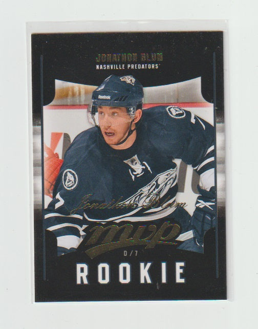 2011-12 Upper Deck MVP Rookie #94 Jonathon Blum