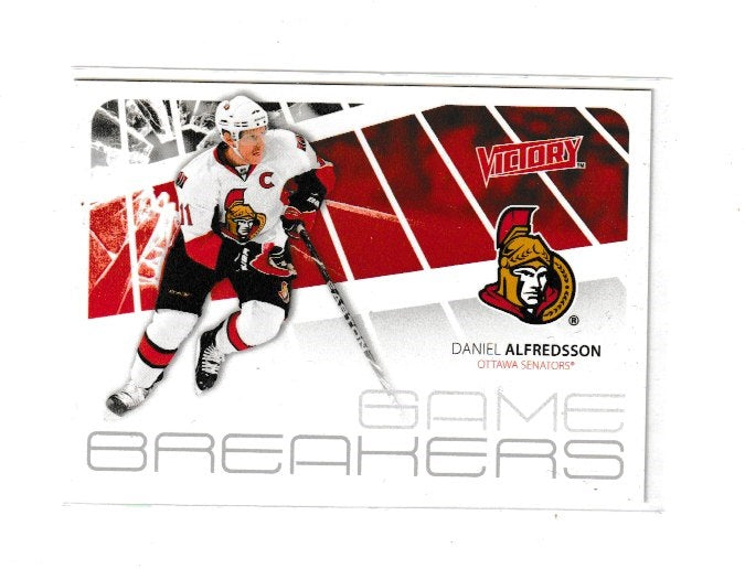 2011-12 Upper Deck Victory Game Breakers #GB-DA Daniel Alfredsson