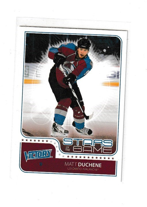 2011-12 Upper Deck Victory Stars of the Game #SOG-MD Matt Duchene