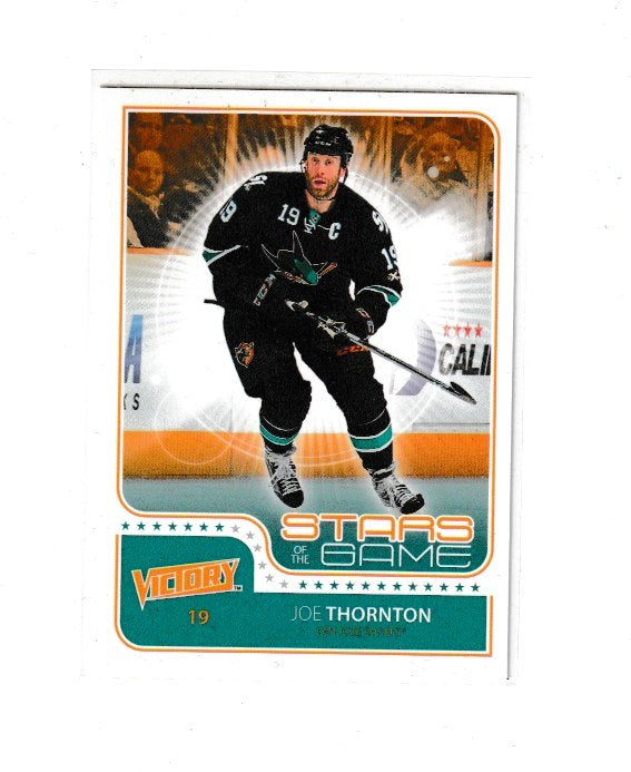 2011-12 Upper Deck Victory Stars of the Game #SOG-TH Joe Thornton