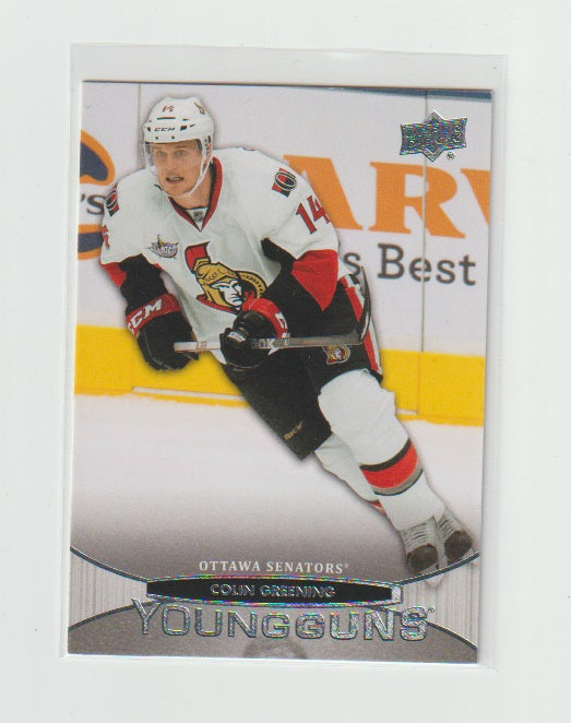 2011-12 Upper Deck Young Guns #230 Colin Greening