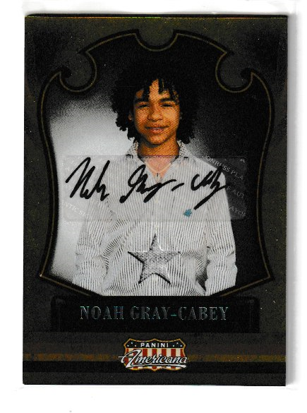 2011 Americana Private Stars Signature #66 Noah Gray-Cabey