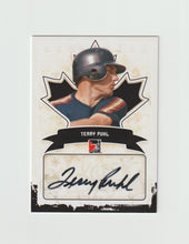 Load image into Gallery viewer, 2011 Canadiana Autographs Black #A-TP1 Terry Puhl
