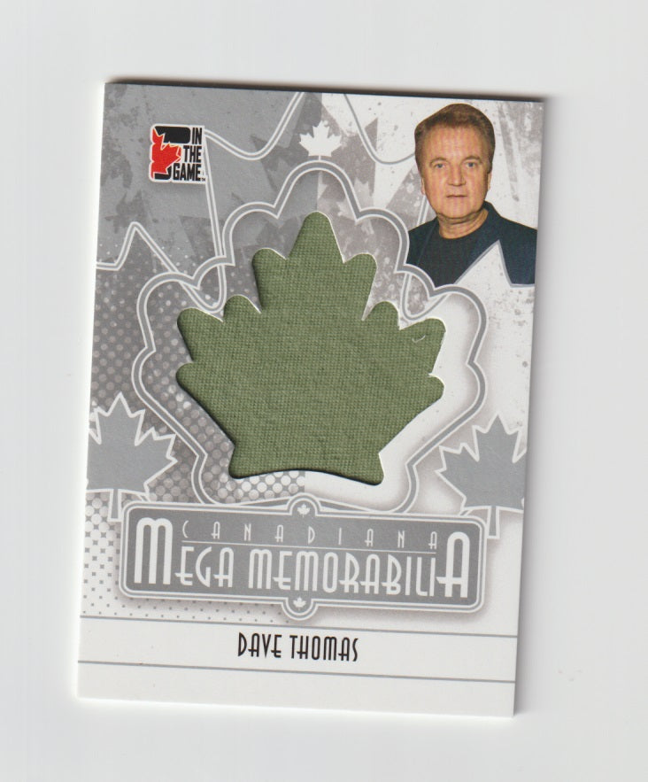 2011 Canadiana Mega Memorabilia Silver #MM-16 Dave Thomas