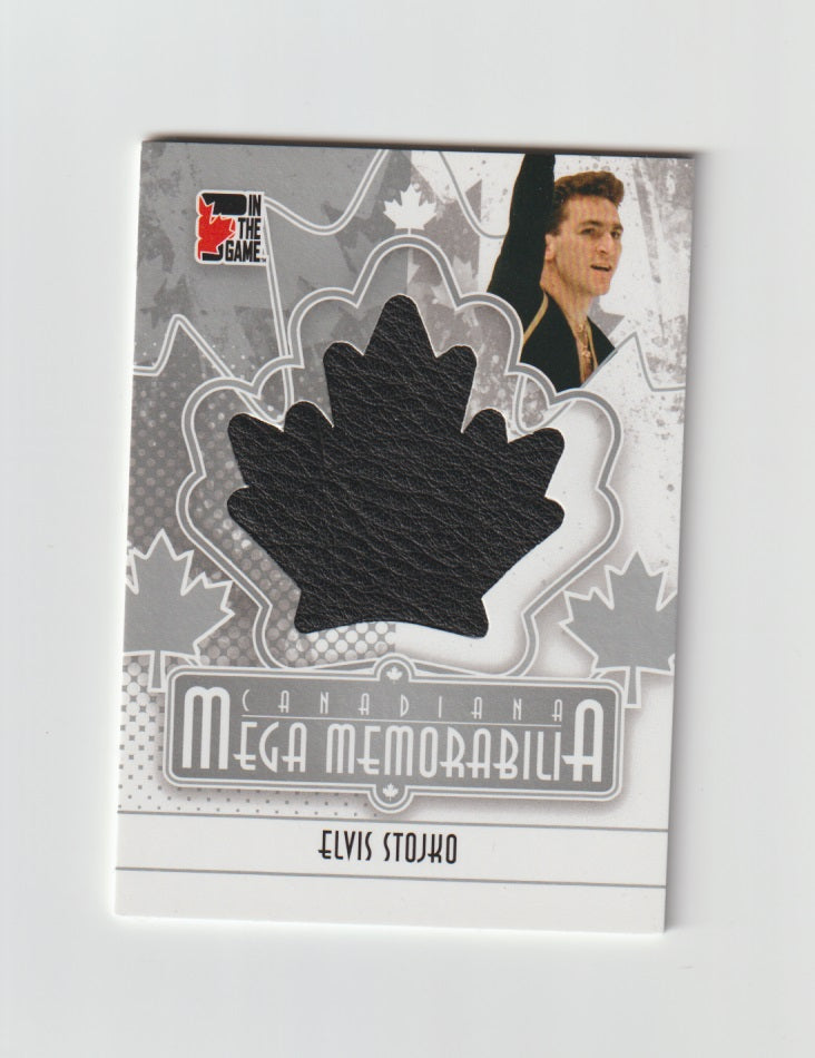 2011 Canadiana Mega Memorabilia Silver #MM-18 Elvis Stojko