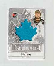 Load image into Gallery viewer, 2011 Canadiana Mega Memorabilia Silver #MM-26 Tyler Labine
