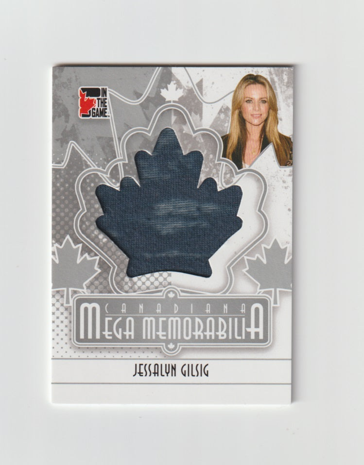 2011 Canadiana Mega Memorabilia Silver #MM-32 Jessalyn Gilsig