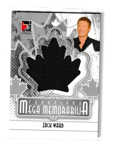 2011 Canadiana Mega Memorabilia Silver #MM-31 Zack Ward