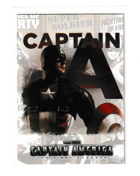 2011 Captain America First Avengers #P10 Captain A