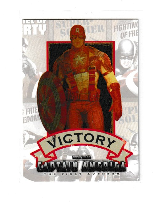 2011 Captain America First Avengers #P1 Victory