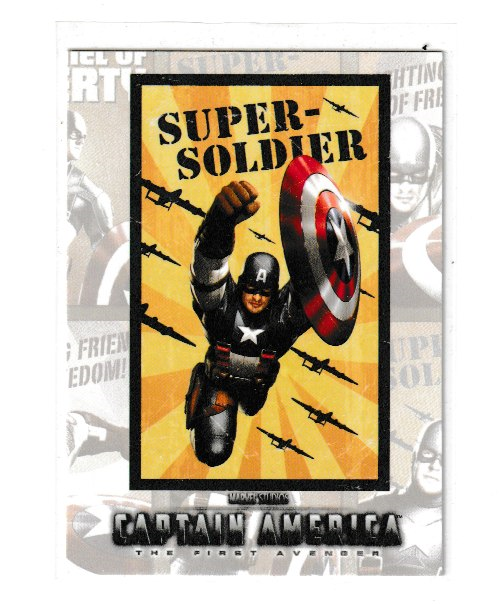 2011 Captain America First Avengers #P3 Super-Soldier