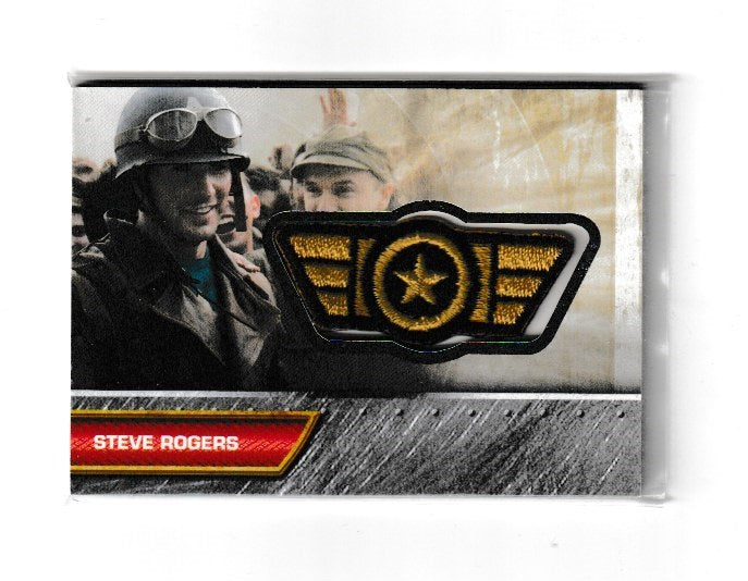 2011 Captain America The First Avenger Insignia Patch #I-5 Steve Rogers