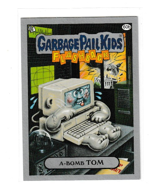 2011 Garbage Pail Kids Flashback Silver #60b A-Bomb Tom