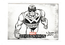 Load image into Gallery viewer, 2011 Marvel Beginnings Sketch Wonder Man by Travis Walton
