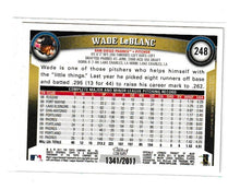 Load image into Gallery viewer, 2011 Topps Gold #248 Wade LeBlanc
