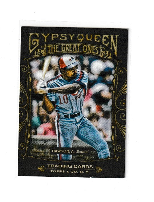 2011 Topps Gypsy Queen The Great Ones #GO1 Andre Dawson