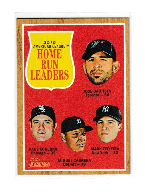 2011 Topps Heritage #53 Jose Bautista