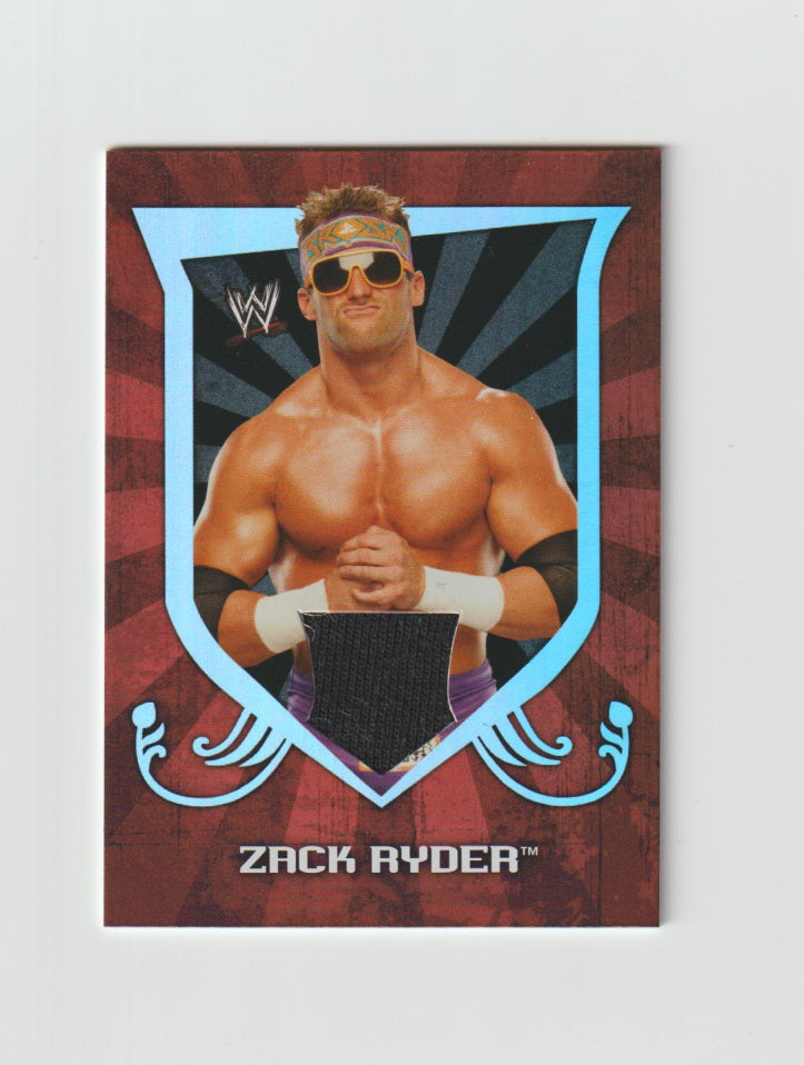 2011 Topps WWE Classic Relics #13 Zack Ryder