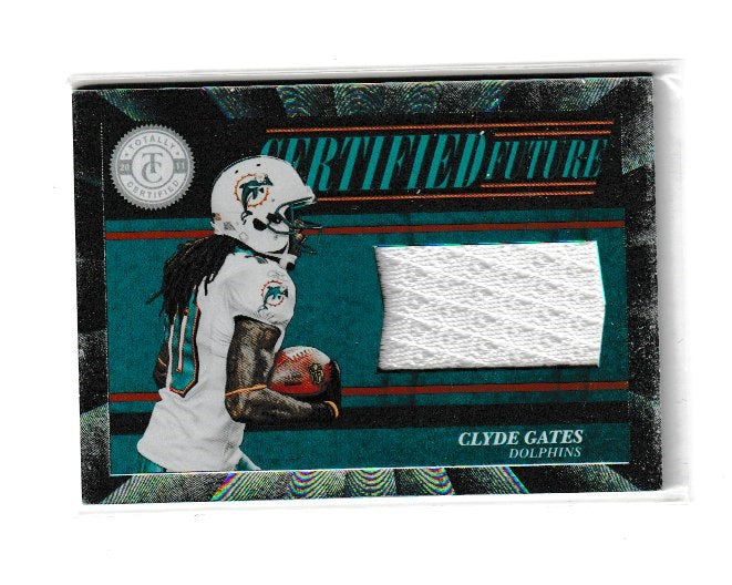 2011 Totally Certified Future Materials #23 Clyde Gates