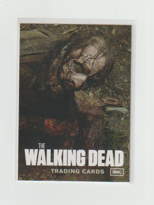 2011 Walking Dead Promo # P1 Deer Eating Walker